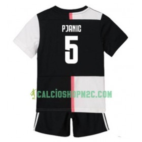 Juventus Miralem Pjanic 5 Bambino Maglia Prima 2019/2020 Manica Corta (+ Pantaloncini)